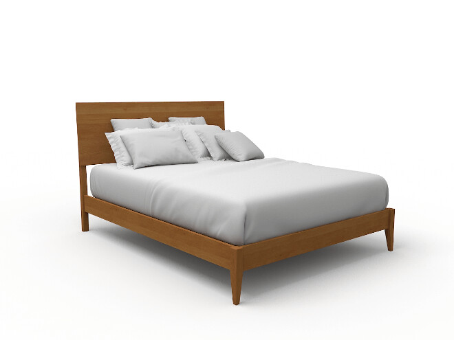 Archbold 2 West Contemporary Platform Bed, Size: Queen