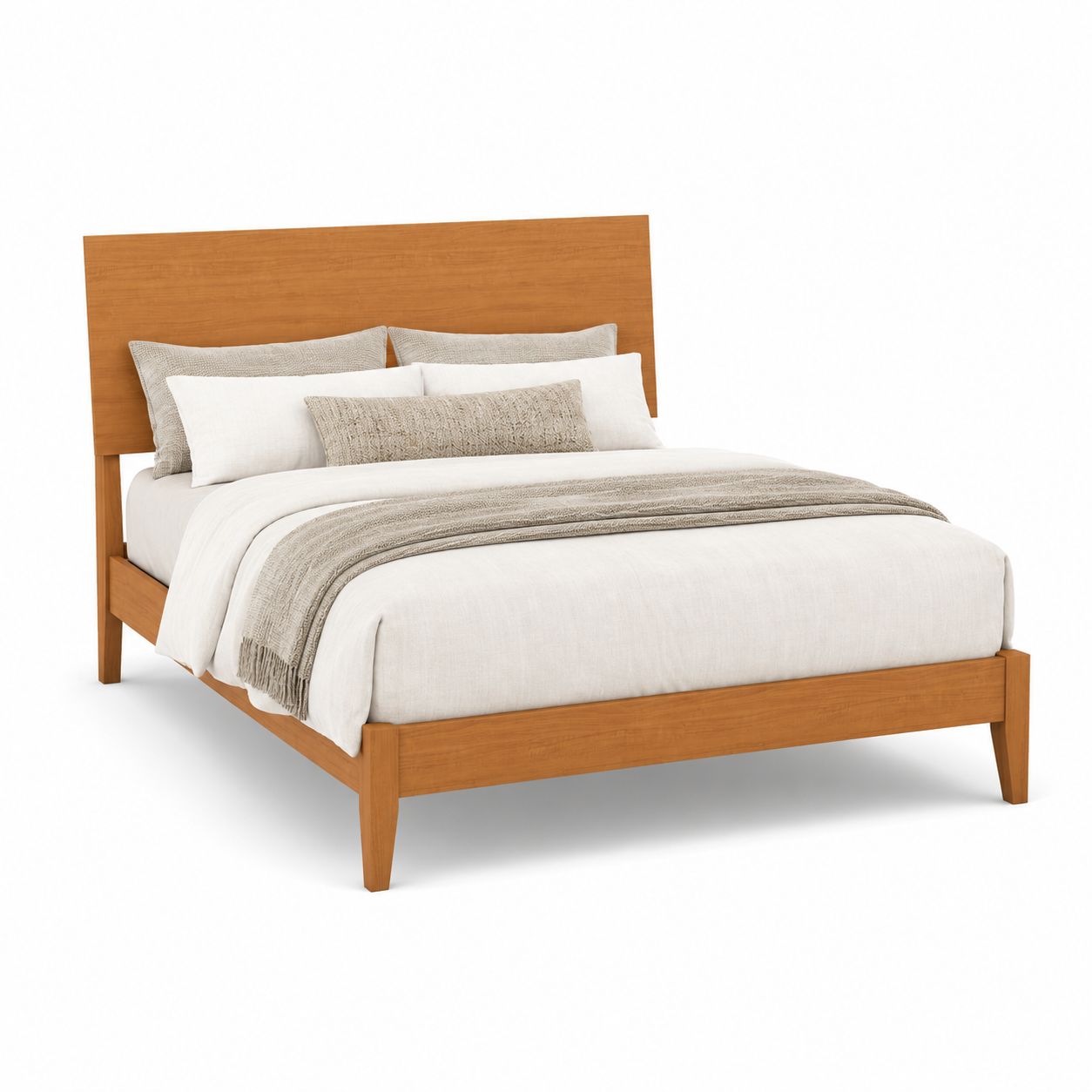 Archbold 2 West Contemporary Platform Bed