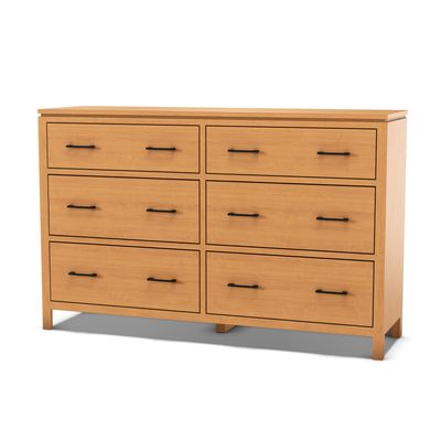 Archbold 2 West Contemporary 6 Drawer Dresser