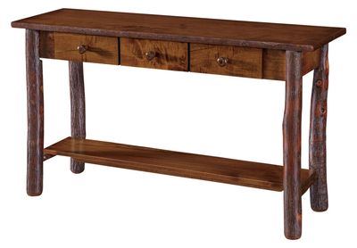 Mountain Retreat 3 Drawer Sofa Table