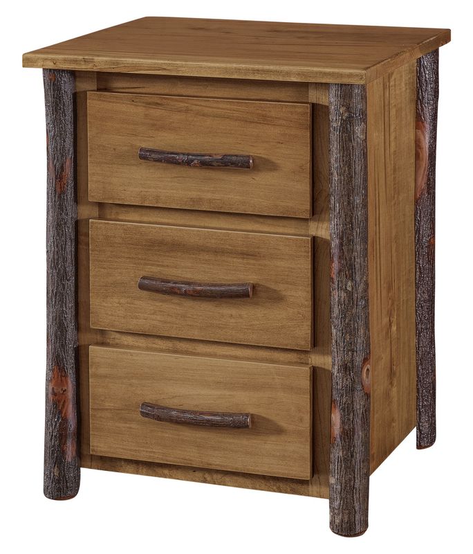 Mountain Retreat 3 Drawer Nightstand