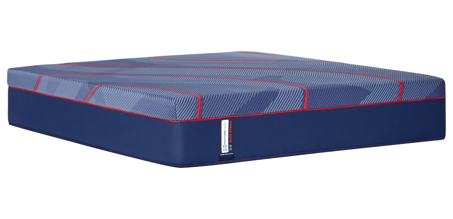 Sealy Posturepedic* Elite High Point II Medium Hybrid, Size: Queen, Add a Base: No Base