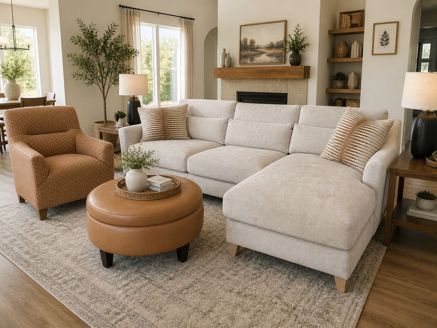 Jonathan Louis Valentina Sofa/Chaise