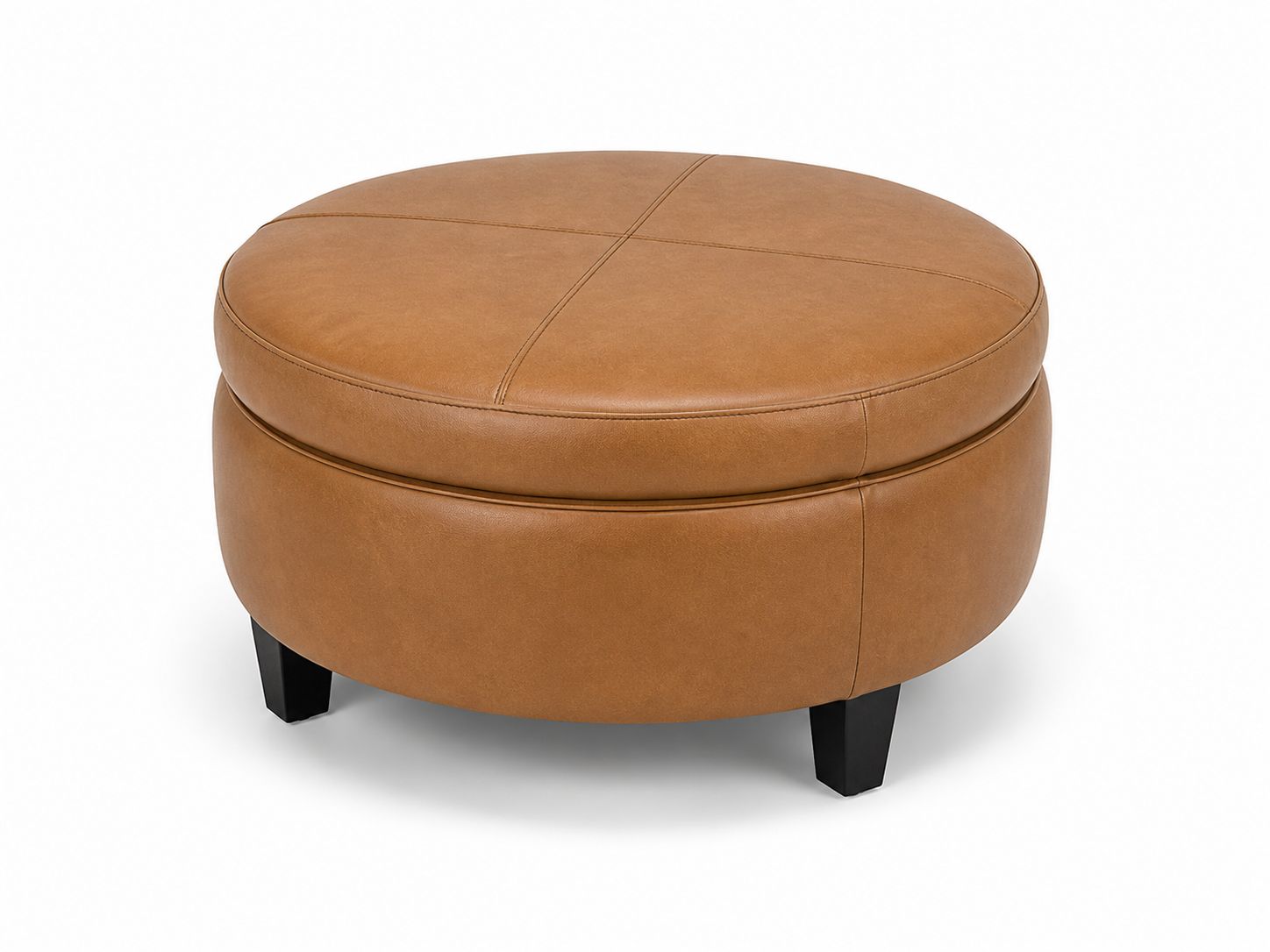 Jonathan Louis 32" Round Storage Ottoman
