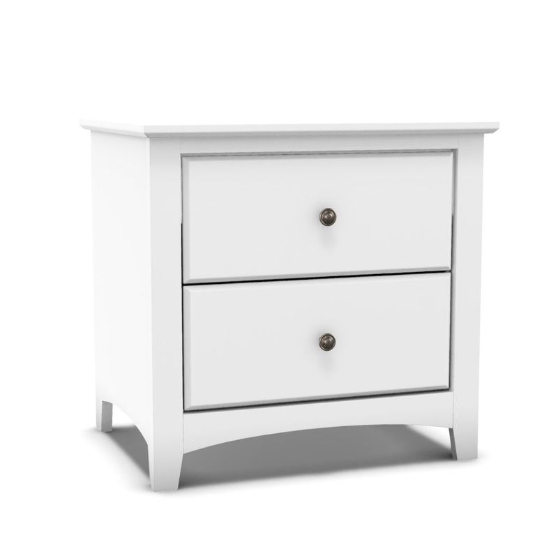 Archbold Shaker 2 Drawer Low Nightstand