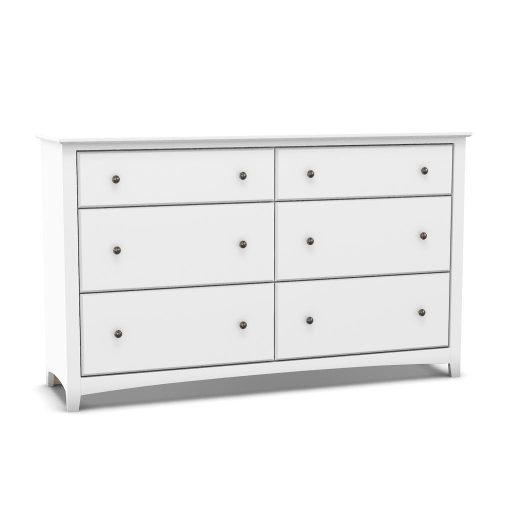 Archbold Shaker 6 Drawer Double Dresser