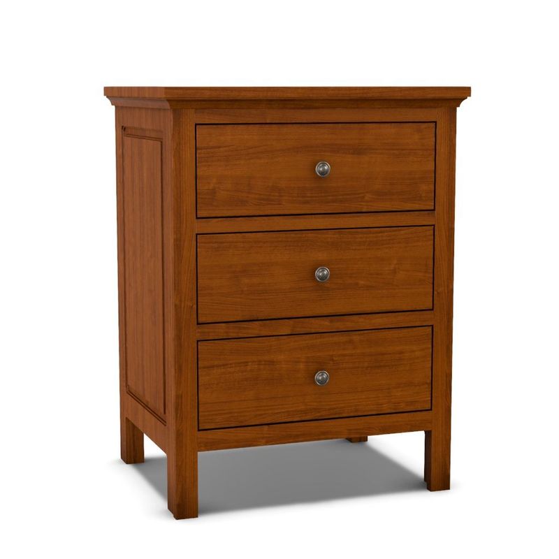Archbold Heritage 3-Drawer Wide Nightstand Archbold Heritage 3-Drawer Wide Nightstand