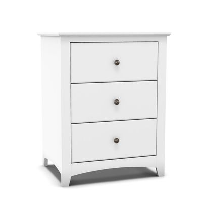 Archbold Shaker 3 Drawer Wide Nightstand Archbold Shaker 3 Drawer Wide Nightstand