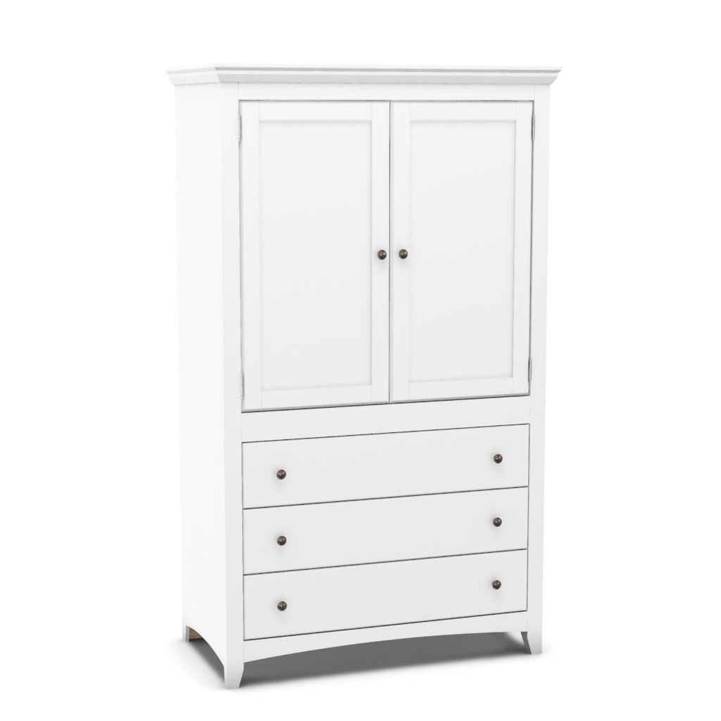 Archbold Shaker Armoire with Drawers