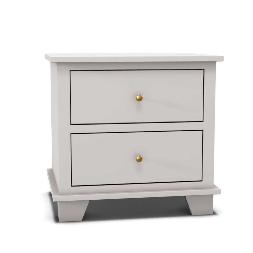 Archbold Portland 2 Drawer Nightstand