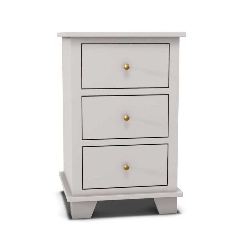 Archbold Portland 3 Drawer Nightstand Archbold Portland 3 Drawer Nightstand