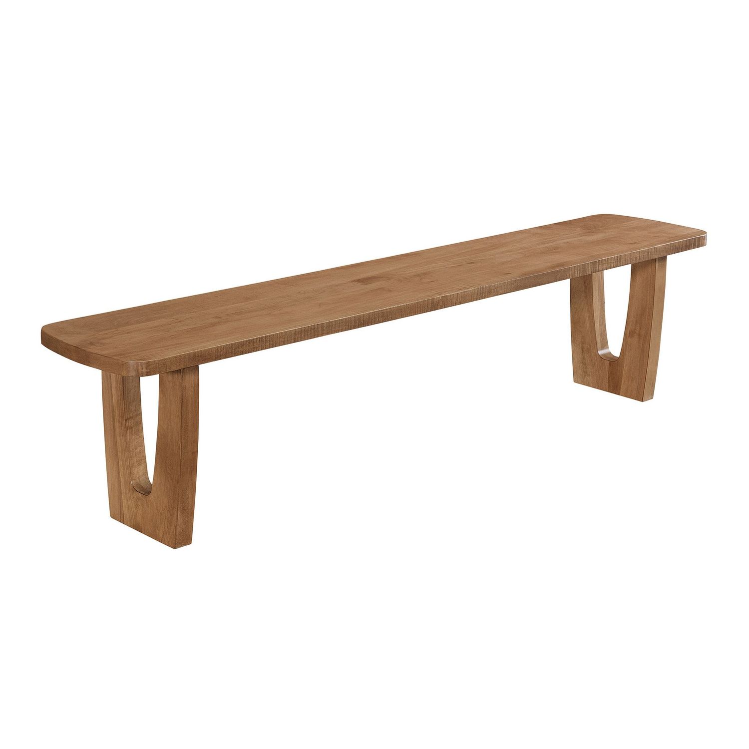 Amish Essentials Harper Solid Top Bench Amish Essentials Harper Solid Top Bench