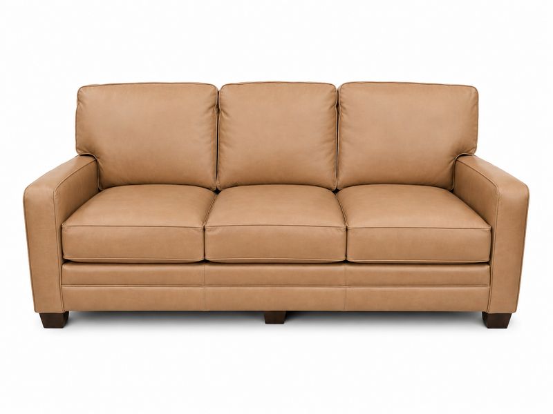 Smith Brothers 5371 Leather Sofa