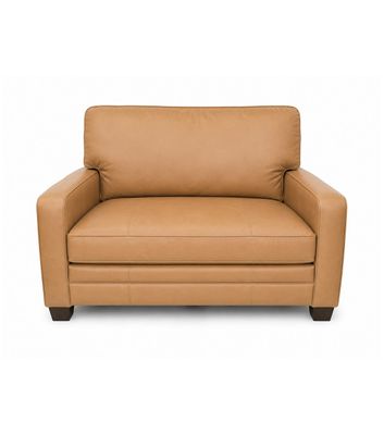 Smith Brothers 5371 Leather Chair & 1/2 Smith Brothers 5371 Leather Chair & 1/2