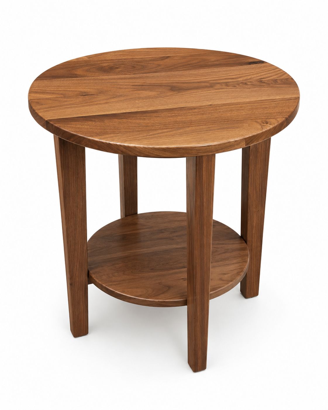 Weaver Clayton-Rustic Walnut Round 22 Weaver Clayton-Rustic Walnut Round 22" End Table