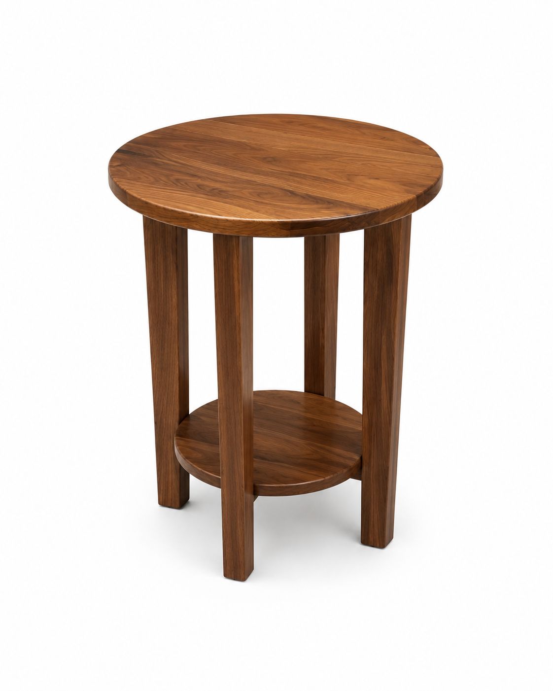 Weaver Clayton-Rustic Walnut Round 18 Weaver Clayton-Rustic Walnut Round 18" End Table