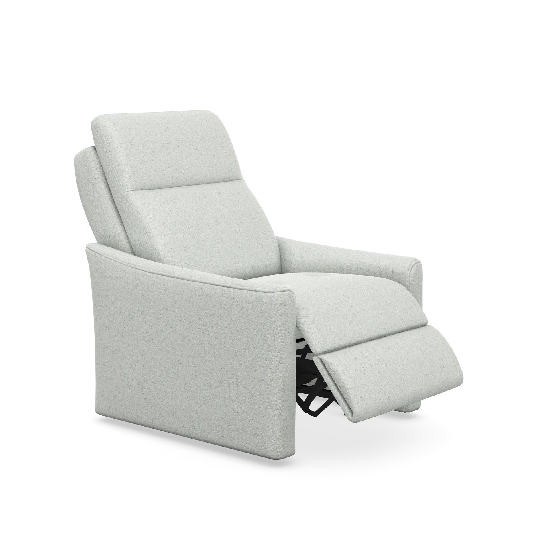 Elran 6000 Swivel Glider Power Recliner with Power Headrest and Lumbar
