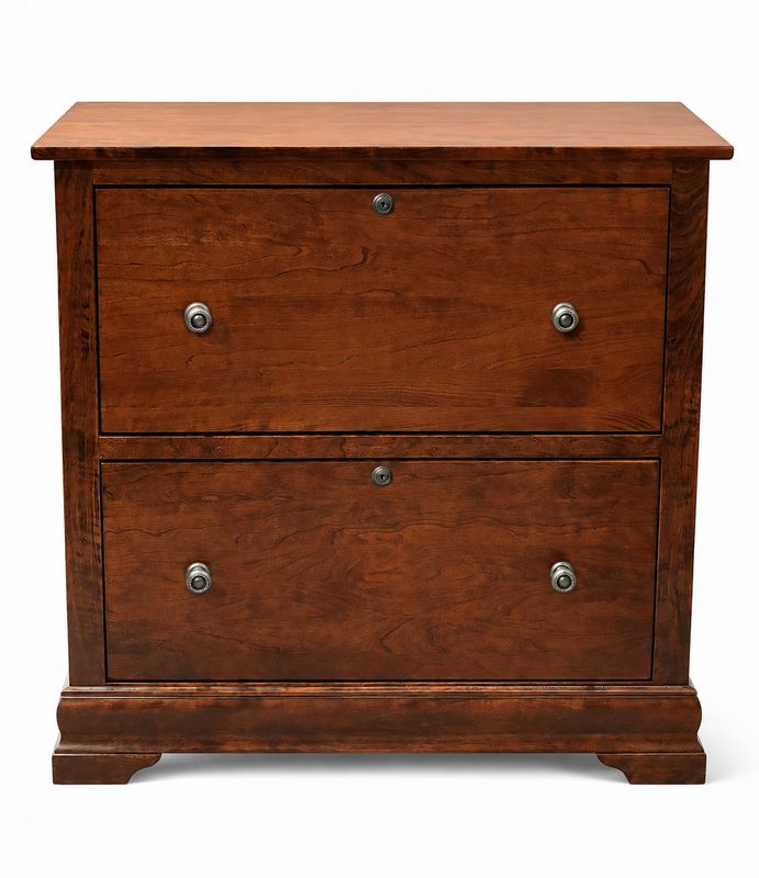 Yutzy Woodworking Bordeaux Lateral 2 Drawer File Yutzy Woodworking Bordeaux Lateral 2 Drawer File