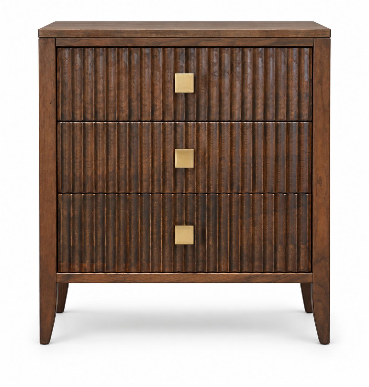Yutzy Woodworking Glacier 3 Drawer Nightstand