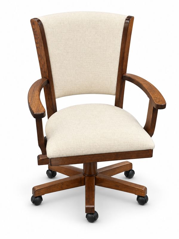 Trailway Roller Caster Arm Chair