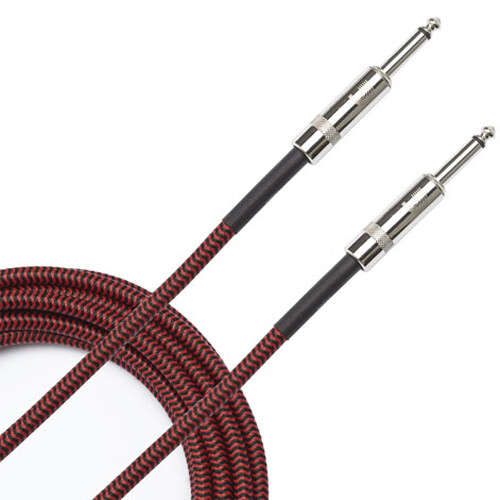 D'Addario Custom Series Braided Instrument Cable -15'