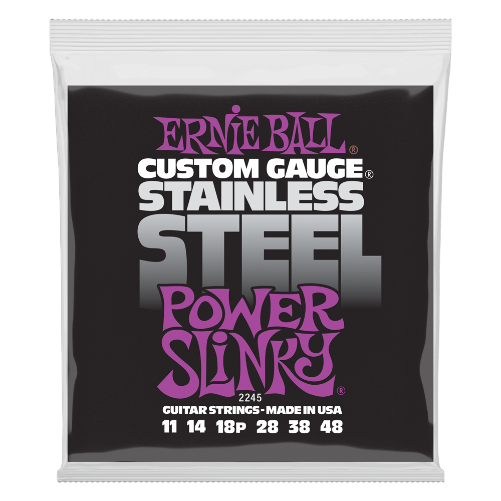 Ernie Ball - Custom Gauge Stainless Steel Power Slinky