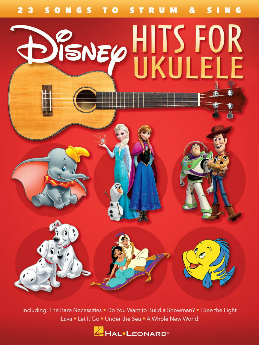 Disney Hits for Ukulele - HL 00151250