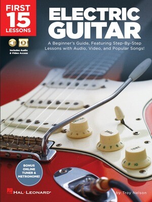 First 15 Lessons - Electric Guitar - HL 00244589