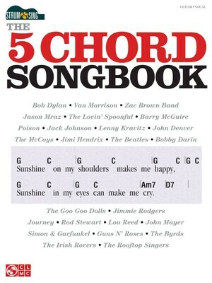 The 5 Chord Songbook - HL 02501718