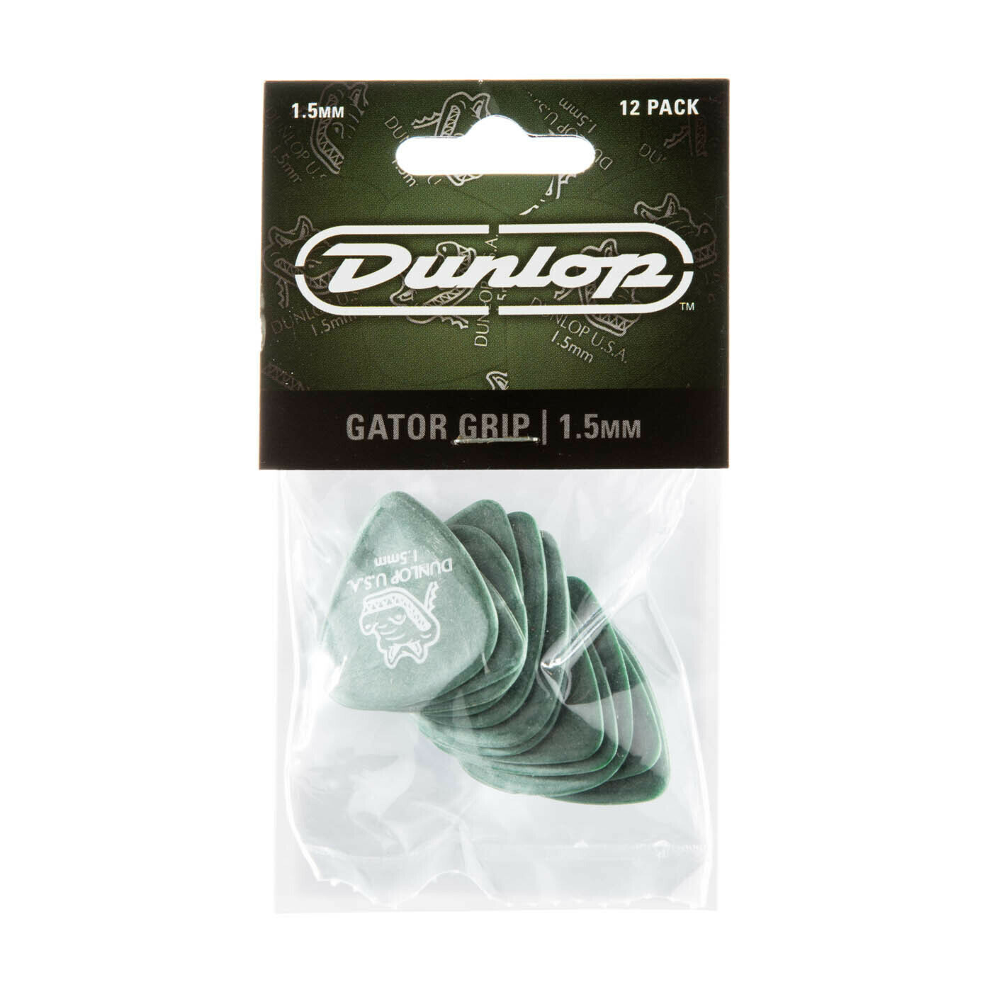 Dunlop 1.50Mm Gator Grip Guitar Pick (12/Bag)