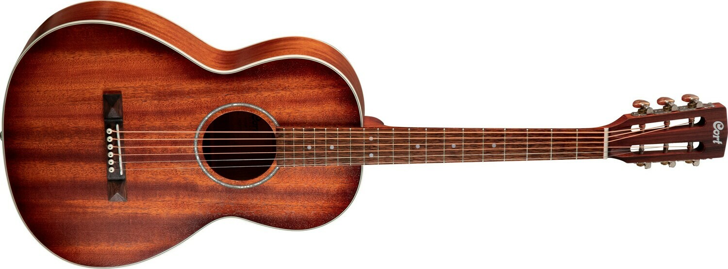 Cort Acoustic Guitar Mahogany Open Pore AP550M-OP