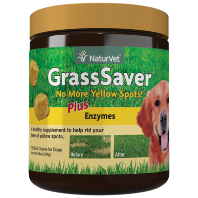 Naturvet Grass Saver Soft Chews 120ct