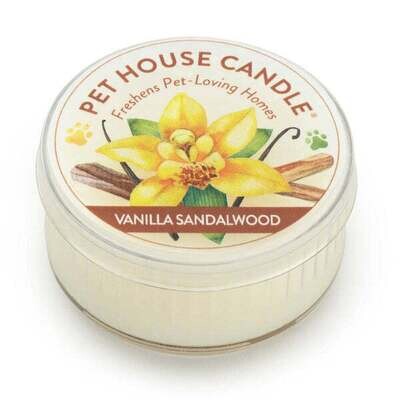 Pet House Vanilla Sandalwood Candle 1.5oz