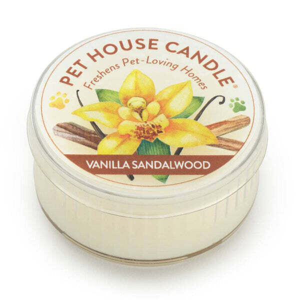 Pet House Vanilla Sandalwood Candle 1.5oz