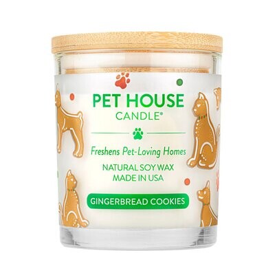 Pet House Gingerbread Candle 8.5oz