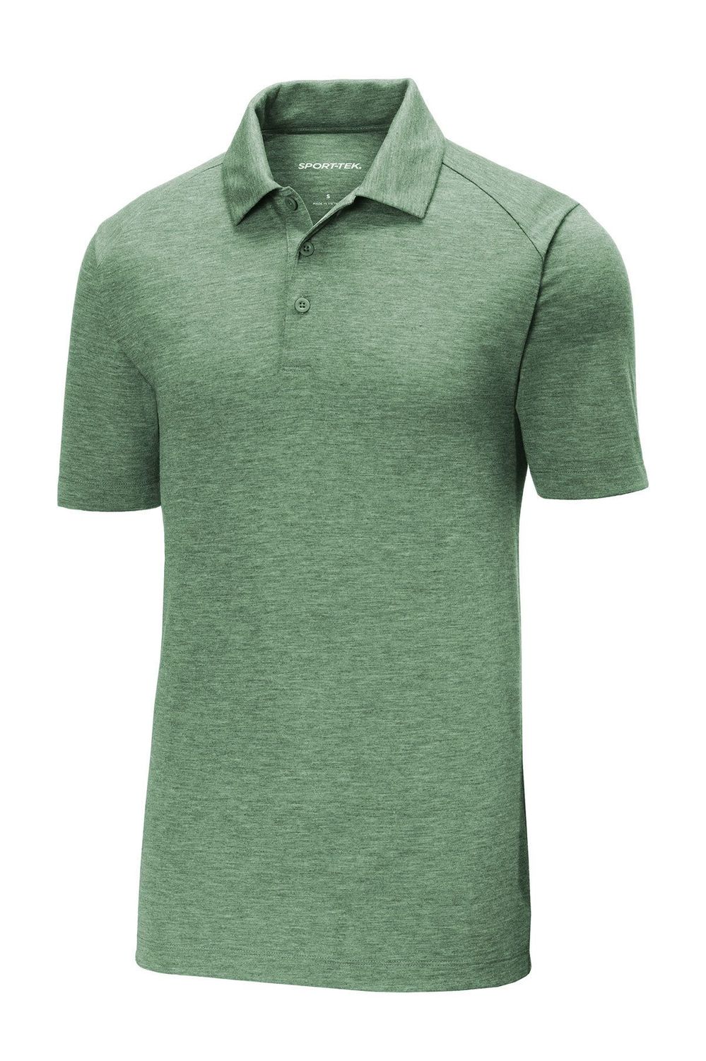 Sport-Tek Men's PosiCharge Tri-Blend Wicking Polo Embroidered Sport-Tek Men's PosiCharge Tri-Blend Wicking Polo Embroidered