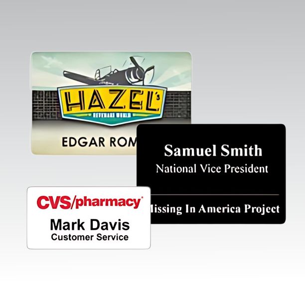 : Digitally Printed Name Badge : Digitally Printed Name Badge