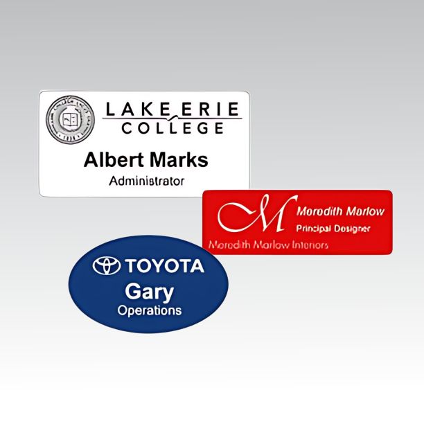 : Engraved Name Badge