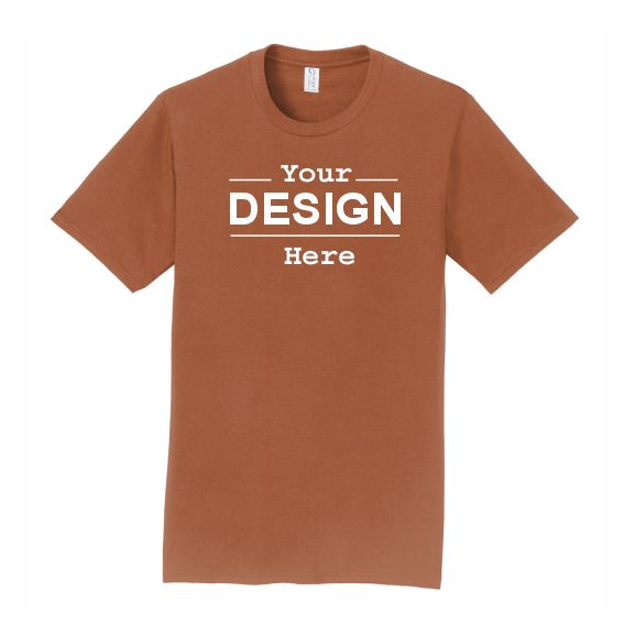 : Port & Co. Fan Favorite™ 100% Ring Spun Cotton Tee T-Shirts : Port & Co. Fan Favorite™ 100% Ring Spun Cotton Tee T-Shirts