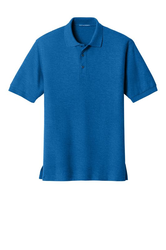 Port Authority Men's  Silk Touch Poly/Cotton Polo Embroidered