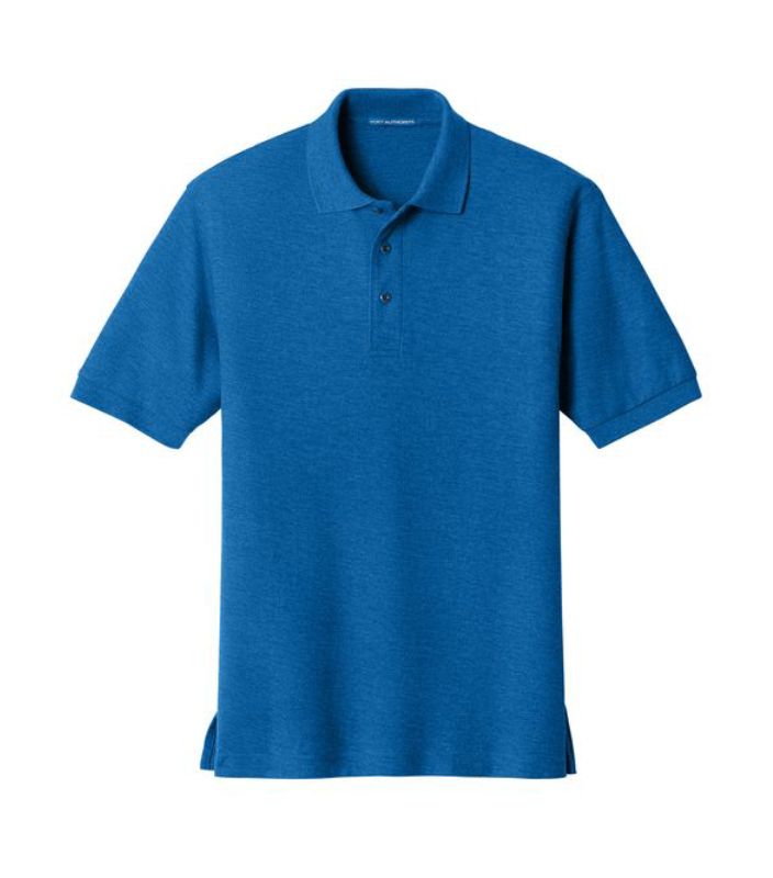 Port Authority Men's  Silk Touch Poly/Cotton Polo Embroidered