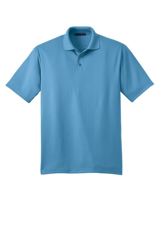 Port Authority Men's Performance Fine Jacquard Polo Embroidered