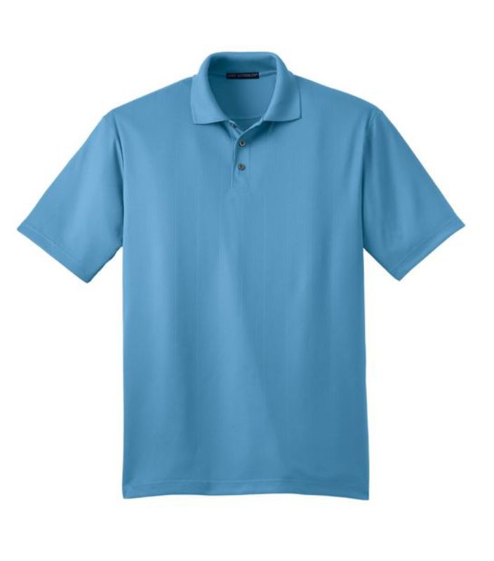Port Authority Men's Performance Fine Jacquard Polo Embroidered