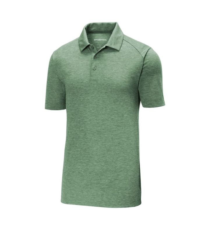 Sport-Tek Men's PosiCharge Tri-Blend Wicking Polo Embroidered