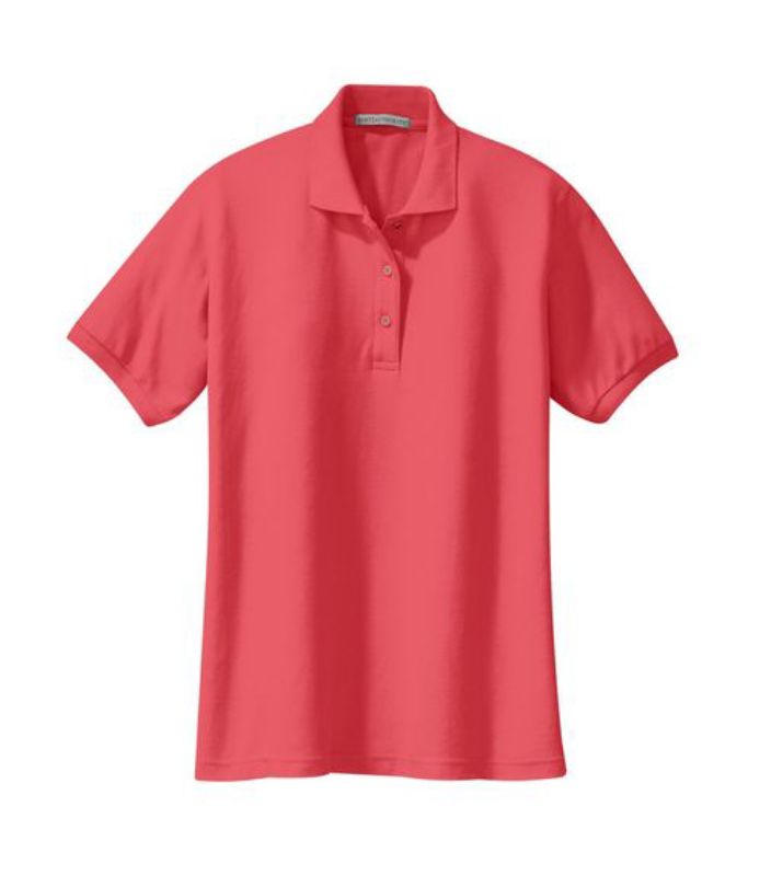 Port Authority Women's Silk Touch Poly/Cotton Polo Embroidered