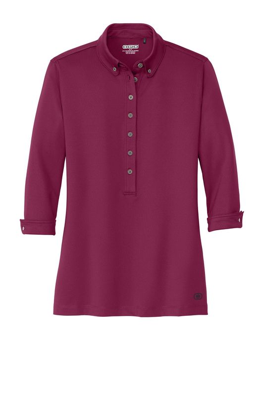 OGIO Women's Gauge Poly/Spandex Polo Embroidered