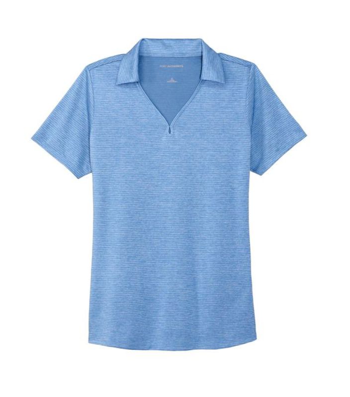 Port Authority Women's Shadow Stripe Polo Polo  Embroidered