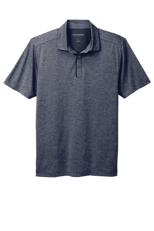 Port Authority Men's Shadow Stripe Polo Polo  Embroidered