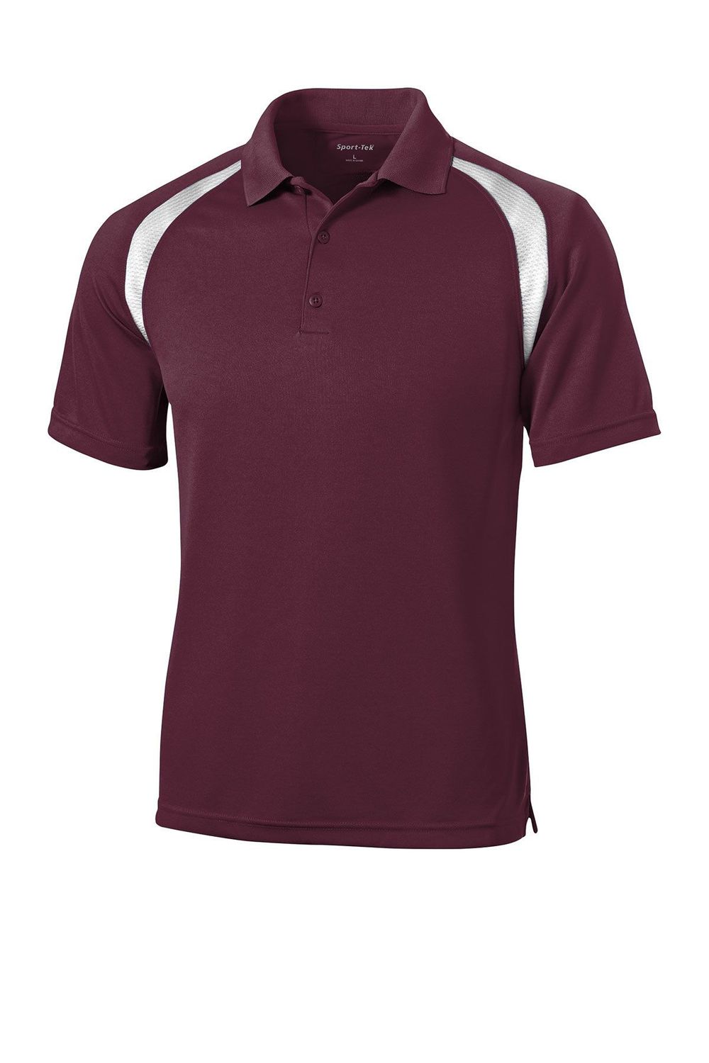 Sport-Tek Men's Dry Zone Colorblock Raglan Polo Embroidered Sport-Tek Men's Dry Zone Colorblock Raglan Polo Embroidered