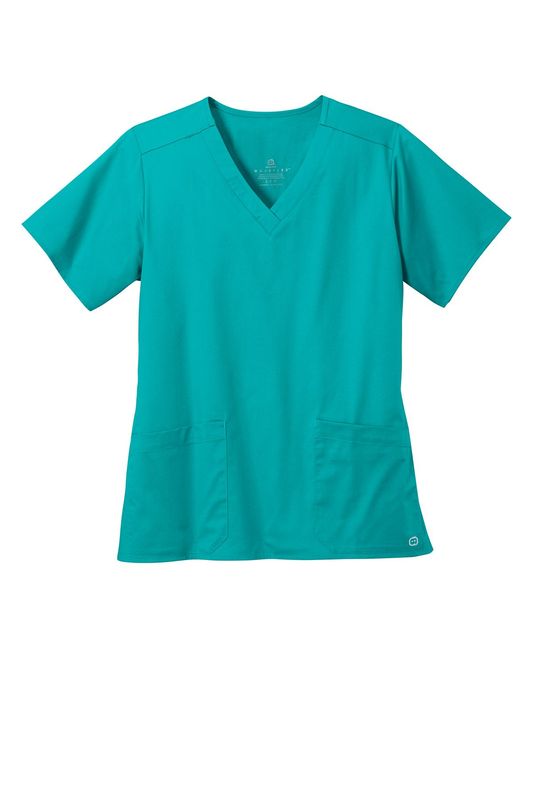 -      Wink® Women’s WorkFlex V-Neck Top Embroidered